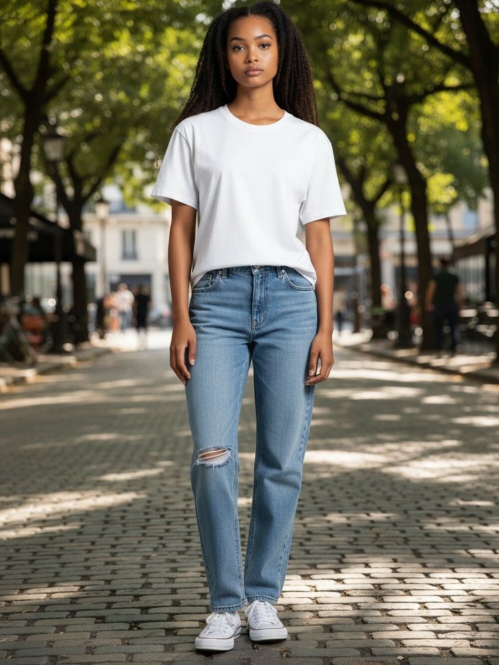 Citizens of Humanity McKenzie Curved Straight Jeans Blazing Star Light Wash NWT